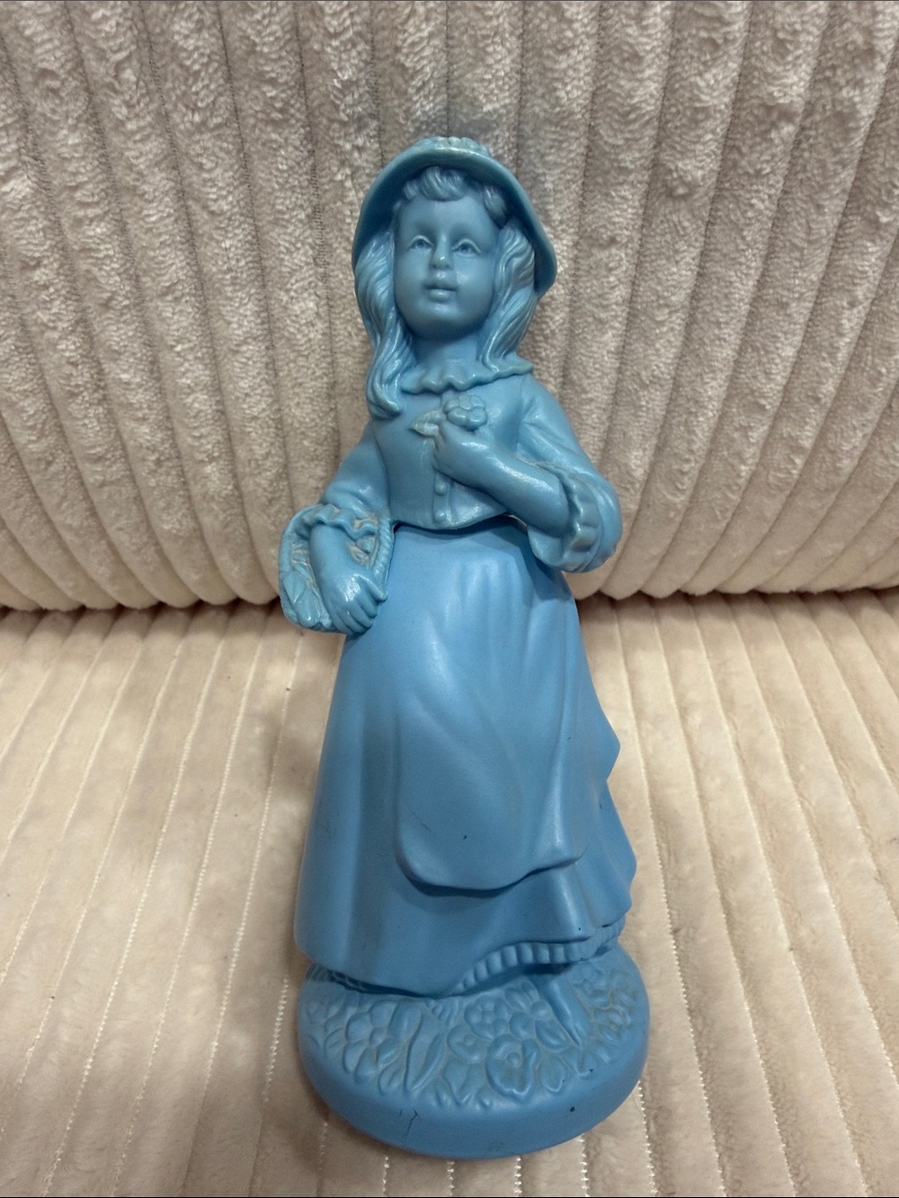 Vintage Avon Little Girl Blue Cotillion Bottle - Empty.